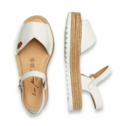 Abarcas Menorquinas Plataforma Mujer Piel Hebilla Y Plantilla Acolchada 1246 Blanco, De Eva Mañas 8 Abarcas Menorquinas Plataforma Mujer Piel Hebilla Y Plantilla Acolchada 1246 Blanco, De Eva Mañas -BOUTTYE Ventas abarcas menorquinas plataforma mujer piel hebilla y plantilla acolchada 1246 blanco de eva manas 2