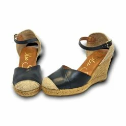 Alpargatas Valencianas Cuña Alta Mujer Piel Metalizada Plantilla Acolchada 1502 Negro, De Blusandal 13 Alpargatas Valencianas Cuña Alta Mujer Piel Metalizada Plantilla Acolchada 1502 Negro, De Blusandal -BOUTTYE Ventas alpargatas valencianas cuna alta mujer piel metalizada plantilla acolchada 1502 negro de blusandal 4