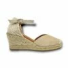 Alpargatas Valencianas Cuña Baja Mujer Piel Plantilla Acolchada 1509 Beige, De Blusandal -BOUTTYE Ventas alpargatas valencianas cuna baja mujer piel plantilla acolchada 1509 beige de blusandal