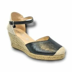 Alpargatas Valencianas Cuña Baja Mujer Piel Y Textil Plantilla Acolchada 295 Negro, De Amelie 11 Alpargatas Valencianas Cuña Baja Mujer Piel Y Textil Plantilla Acolchada 295 Negro, De Amelie -BOUTTYE Ventas alpargatas valencianas cuna baja mujer piel y textil plantilla acolchada 295 negro de amelie 2