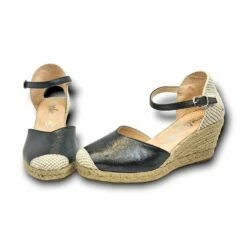 Alpargatas Valencianas Cuña Baja Mujer Piel Y Textil Plantilla Acolchada 295 Negro, De Amelie 12 Alpargatas Valencianas Cuña Baja Mujer Piel Y Textil Plantilla Acolchada 295 Negro, De Amelie -BOUTTYE Ventas alpargatas valencianas cuna baja mujer piel y textil plantilla acolchada 295 negro de amelie 3