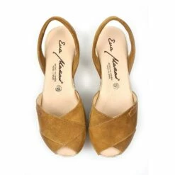 Avarcas Menorquinas Cruzadas Mujer Piel Ante Plataforma Plantilla Acolchada 1257 Cuero, De Eva Mañas -BOUTTYE Ventas avarcas menorquinas cruzadas mujer piel ante plataforma plantilla acolchada 1257 cuero de eva manas 6