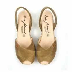 Avarcas Menorquinas Cruzadas Mujer Piel Ante Plataforma Plantilla Acolchada 1257 Taupe, De Eva Mañas -BOUTTYE Ventas avarcas menorquinas cruzadas mujer piel ante plataforma plantilla acolchada 1257 taupe de eva manas 6