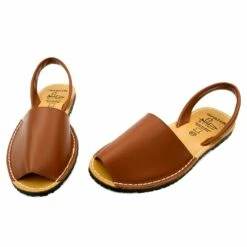 Avarcas Menorquinas Hombre Piel Básica 201-C Cuero, De C. Ortuño -BOUTTYE Ventas avarcas menorquinas hombre piel basica 201 c cuero de c ortuno 2