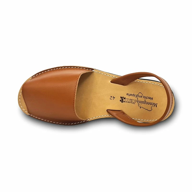 Avarcas Menorquinas Hombre Piel Básica 550C Cuero, De Pisable 7 Avarcas Menorquinas Hombre Piel Básica 550C Cuero, De Pisable - Imagen 5