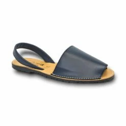 Avarcas Menorquinas Hombre Piel Básica 550C Marino, De Pisable -BOUTTYE Ventas avarcas menorquinas hombre piel basica 550c marino de pisable 2