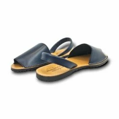 Avarcas Menorquinas Hombre Piel Básica 550C Marino, De Pisable -BOUTTYE Ventas avarcas menorquinas hombre piel basica 550c marino de pisable 4