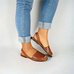 Avarcas Menorquinas Mujer Piel Básica 201-S Cuero, De C. Ortuño -BOUTTYE Ventas avarcas menorquinas mujer piel basica 201 s cuero de c ortuno 1