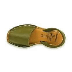 Avarcas Menorquinas Mujer Piel Plantilla Acolchada 2201 Kaki, De C. Ortuño -BOUTTYE Ventas avarcas menorquinas mujer piel plantilla acolchada 2201 kaki de c ortuno 5