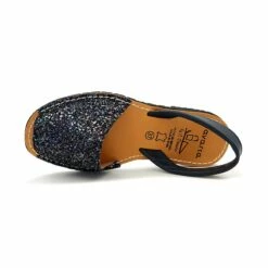 Avarcas Menorquinas Mujer Piel Purpurina 275GLI-1 Marino, De C. Ortuño -BOUTTYE Ventas avarcas menorquinas mujer piel purpurina 275gli 1 marino de c ortuno 3