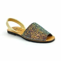 Avarcas Menorquinas Mujer Piel Purpurina Holográfica 275 Arcoiris, De C. Ortuño -BOUTTYE Ventas avarcas menorquinas mujer piel purpurina holografica 275 arcoiris de c ortuno 2