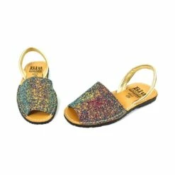 Avarcas Menorquinas Mujer Piel Purpurina Holográfica 275 Arcoiris, De C. Ortuño -BOUTTYE Ventas avarcas menorquinas mujer piel purpurina holografica 275 arcoiris de c ortuno 5