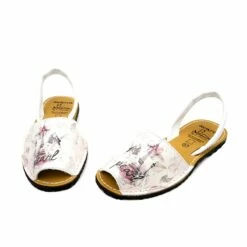 Avarcas Menorquinas Mujer Piel Torre Eiffel 331AV Blanco, De C. Ortuño -BOUTTYE Ventas avarcas menorquinas mujer piel torre eiffel 331av blanco de c ortuno 4