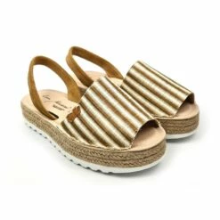 Avarcas Menorquinas Mujer Piel Y Rafia Plataforma Plantilla Acolchada 1255 Cuero, De Eva Mañas -BOUTTYE Ventas avarcas menorquinas mujer piel y rafia plataforma plantilla acolchada 1255 cuero de eva manas 3