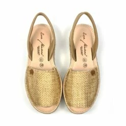 Avarcas Menorquinas Mujer Piel Y Saco Plataforma Plantilla Acolchada 1250 Camel, De Eva Mañas -BOUTTYE Ventas avarcas menorquinas mujer piel y saco plataforma plantilla acolchada 1250 camel de eva manas 6