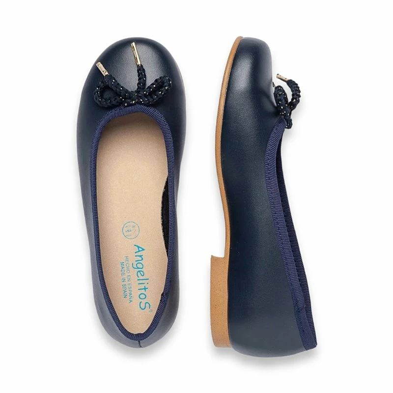 Bailarina Ceremonia Niña Cordón Rizado Metalizado 1570 Marino, De Angelitos 4 Bailarina Ceremonia Niña Cordón Rizado Metalizado 1570 Marino, De Angelitos - Imagen 2