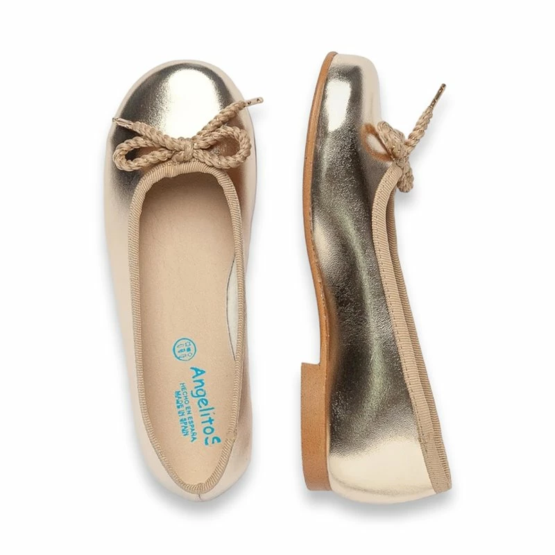 Bailarina Ceremonia Niña Cordón Rizado Metalizado 1570 Platino, De Angelitos 4 Bailarina Ceremonia Niña Cordón Rizado Metalizado 1570 Platino, De Angelitos - Imagen 2