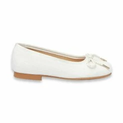 Bailarina Ceremonia Niña Lino Lazo Textil 1568 Blanco, De Angelitos