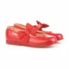 Bailarinas Colegiales Infantil Niña Piel Velcro Lacito 519 Rojo, De Angelitos -BOUTTYE Ventas bailarinas colegiales infantil nina piel velcro lacito 519 rojo de angelitos