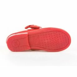 Bailarinas Colegiales Infantil Niña Piel Velcro Lacito 519 Rojo, De Angelitos -BOUTTYE Ventas bailarinas colegiales infantil nina piel velcro lacito 519 rojo de angelitos 3