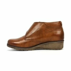 Botines Cómodos Mujer Piel Cuña Velcro Plantilla Extraíble 70244 Cuero, De Tupié -BOUTTYE Ventas botines comodos mujer piel cuna velcro plantilla extraible 70244 cuero de tupie 4