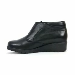 Botines Cómodos Mujer Piel Cuña Velcro Plantilla Extraíble 70244 Negro, De Tupié -BOUTTYE Ventas botines comodos mujer piel cuna velcro plantilla extraible 70244 negro de tupie 4