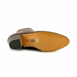 Botines Hombre Piel Tacón Cubano Piso Suela 508 Caoba, De Latino -BOUTTYE Ventas botines hombre piel tacon cubano piso suela 508 caoba de latino 4