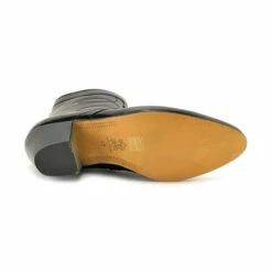 Botines Hombre Piel Tacón Cubano Piso Suela 508 Negro, De Latino -BOUTTYE Ventas botines hombre piel tacon cubano piso suela 508 negro de latino 3