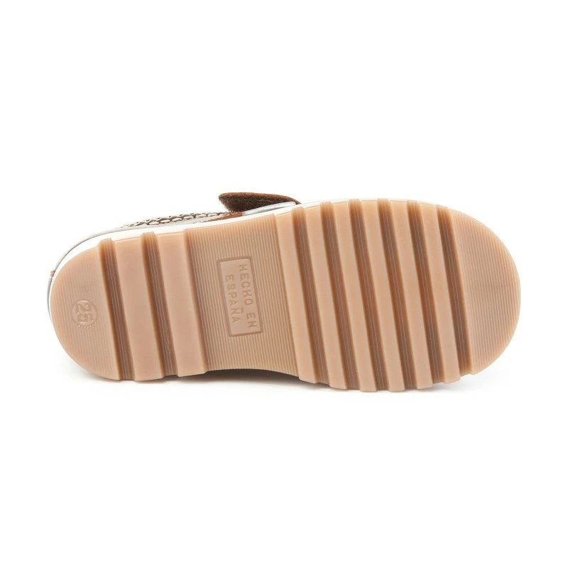 Derbies Colegiales Niño Piel Velcro Punta Redonda 301 Chocolate, De Angelitos 6 Derbies Colegiales Niño Piel Velcro Punta Redonda 301 Chocolate, De Angelitos - Imagen 4