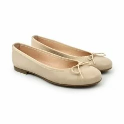 Manoletinas Planas Mujer Piel Lacito 7000 Beige, De Casual 16 Manoletinas Planas Mujer Piel Lacito 7000 Beige, De Casual -BOUTTYE Ventas manoletinas planas mujer piel lacito 7000 beige de casual 5