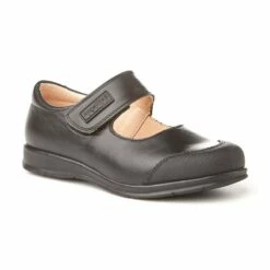 Merceditas Colegiales Niña Piel Puntera Refozada Velcro 463 Negro, De Angelitos -BOUTTYE Ventas merceditas colegiales nina piel puntera refozada velcro 463 negro de angelitos 2