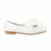 Merceditas Comunión Niña Piel Nacarada Lazo De Raso 996 Blanco, De Angelitos -BOUTTYE Ventas merceditas comunion nina piel nacarada lazo de raso 996 blanco de angelitos