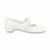 Merceditas Comunión Tacón Niña Piel Nacarada Flor Tul Y Tira Trenzada Velcro 998 Blanco, De Angelitos -BOUTTYE Ventas merceditas comunion tacon nina piel nacarada flor tul y tira trenzada velcro 998 blanco de angelitos
