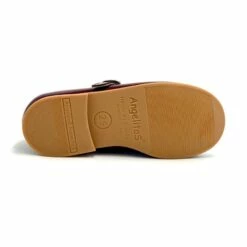 Merceditas Niña Piel Charol Hebilla 1100 Burdeos, De Angelitos -BOUTTYE Ventas merceditas nina piel charol hebilla 1100 burdeos de angelitos 3