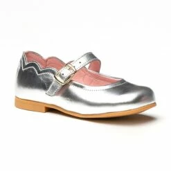 Merceditas Niña Piel Metalizada Hebilla 1100 Plata, De Angelitos 9 Merceditas Niña Piel Metalizada Hebilla 1100 Plata, De Angelitos -BOUTTYE Ventas merceditas nina piel metalizada hebilla 1100 plata de angelitos 2