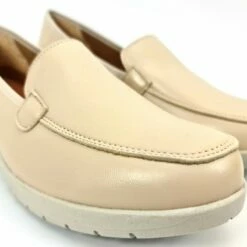 Mocasines Cómodos Mujer Piel Blanda Plantilla Extraíble 12701 Beige, De Amelie -BOUTTYE Ventas mocasines comodos mujer piel blanda plantilla extraible 12701 beige de amelie 1