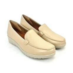 Mocasines Cómodos Mujer Piel Blanda Plantilla Extraíble 12701 Beige, De Amelie -BOUTTYE Ventas mocasines comodos mujer piel blanda plantilla extraible 12701 beige de amelie 5