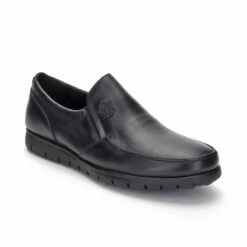 Mocasines Hombre Piel 074 Negro, De Comodo Sport