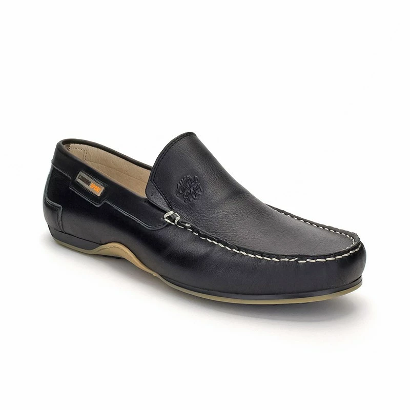 Mocasines Hombre Piel 416 Negro, De Comodo Sport 3 Mocasines Hombre Piel 416 Negro, De Comodo Sport