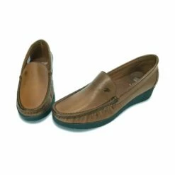 Mocasines Mujer Piel Blanda Cuña 1701 Marrón, De Casual 12 Mocasines Mujer Piel Blanda Cuña 1701 Marrón, De Casual -BOUTTYE Ventas mocasines mujer piel blanda cuna 1701 marron de casual 3