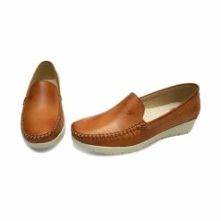Mocasines Mujer Piel Blanda Cuña 1709CA Cuero, De Casual 10 Mocasines Mujer Piel Blanda Cuña 1709CA Cuero, De Casual -BOUTTYE Ventas mocasines mujer piel blanda cuna 1709ca cuero de casual 3