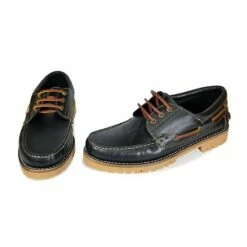 Náuticos De Hombre Piel 200 Negro, De Casual Shoes -BOUTTYE Ventas nauticos de hombre piel 200 negro de casual shoes 4