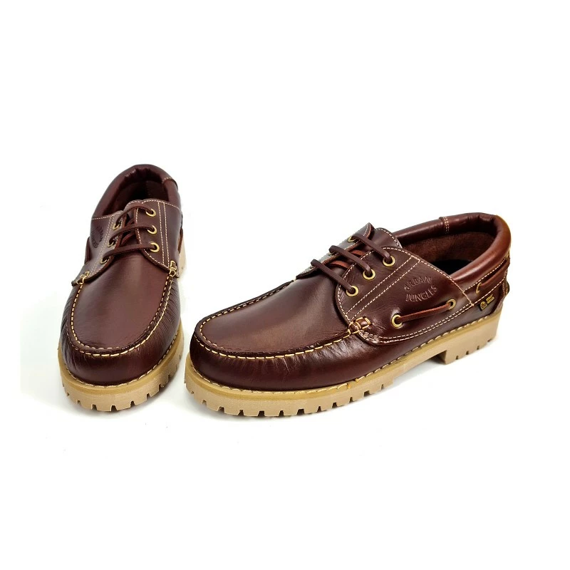 Náuticos Hombre Piel Pull Suela Gruesa Tipo Timberland 3000 Rojizo, De Urban Jungles 8 Náuticos Hombre Piel Pull Suela Gruesa Tipo Timberland 3000 Rojizo, De Urban Jungles - Imagen 6