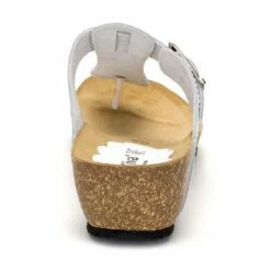 Sandalias Bio Mujer Piel Cuña Piso Corcho 414 Blanco, De Morxiva Shoes -BOUTTYE Ventas sandalias bio mujer piel cuna piso corcho 414 blanco de morxiva shoes 3
