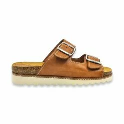 Sandalias Bio Mujer Piel Plantilla Acolchada 1896 Cuero, De Blusandal