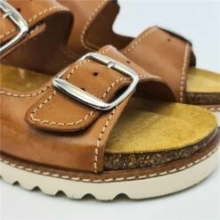 Sandalias Bio Mujer Piel Plantilla Acolchada 1896 Cuero, De Blusandal -BOUTTYE Ventas sandalias bio mujer piel plantilla acolchada 1896 cuero de blusandal 3