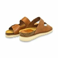 Sandalias Bio Mujer Piel Plantilla Acolchada 1896 Cuero, De Blusandal -BOUTTYE Ventas sandalias bio mujer piel plantilla acolchada 1896 cuero de blusandal 4