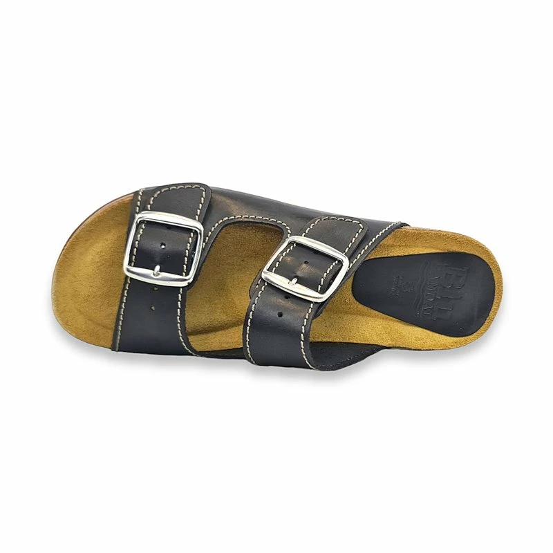 Sandalias Bio Mujer Piel Plantilla Acolchada 1896 Negro, De Blusandal 8 Sandalias Bio Mujer Piel Plantilla Acolchada 1896 Negro, De Blusandal - Imagen 6