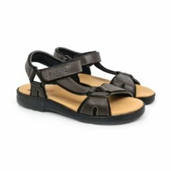 Sandalias Californianas Hombre Piel Velcro Ajustable 37003 Marrón, De Morxiva / Casual -BOUTTYE Ventas sandalias californianas hombre piel velcro ajustable 37003 marron de morxiva casual 4
