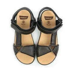 Sandalias Californianas Hombre Piel Velcro Ajustable 37003 Marrón, De Morxiva / Casual -BOUTTYE Ventas sandalias californianas hombre piel velcro ajustable 37003 marron de morxiva casual 5